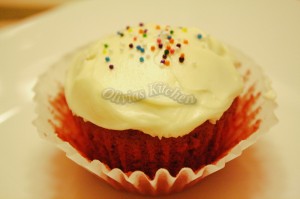 velvet cupcake