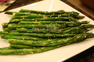 roasted asparagus