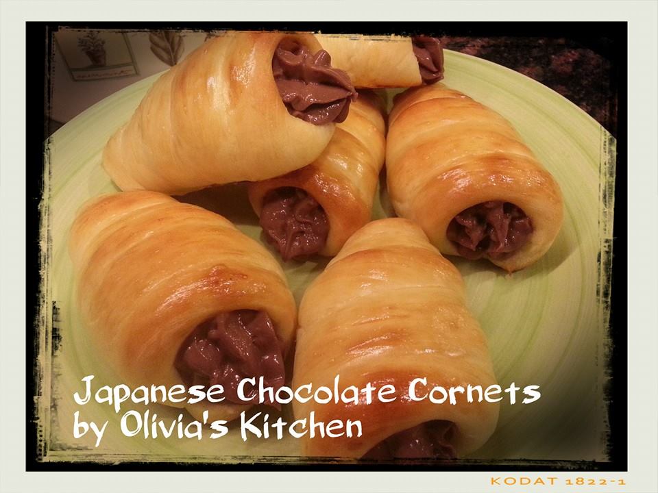 Japanese Chocolate Cornets | Olivia's Kitchen